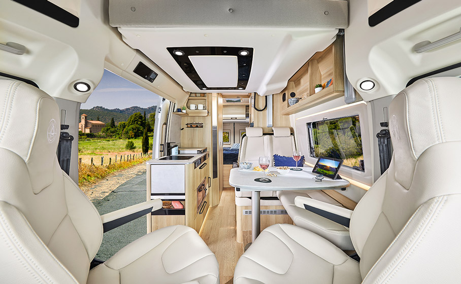 converted van CAMPER VAN XL SAPHIR - Living room