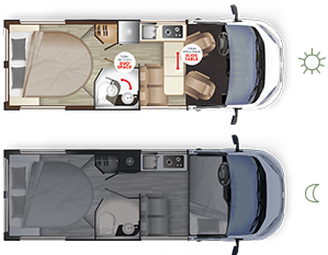 converted van D64 SELECT - Implantation