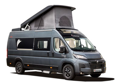converted van Dreamer D68 UP
