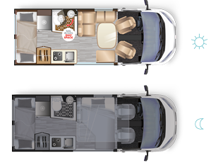 converted van FAMILY VAN - Implantation